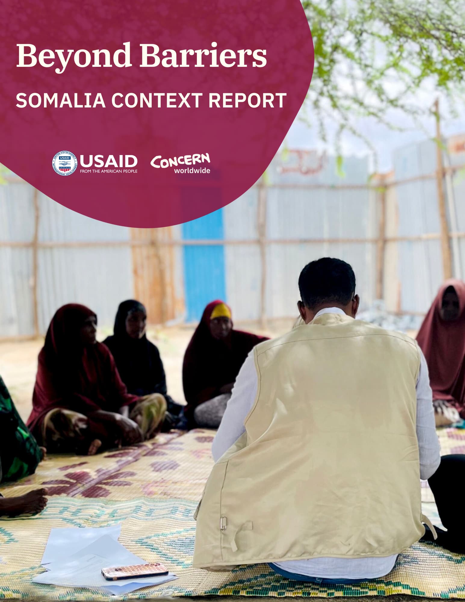 The cover of the Somalia Context Report