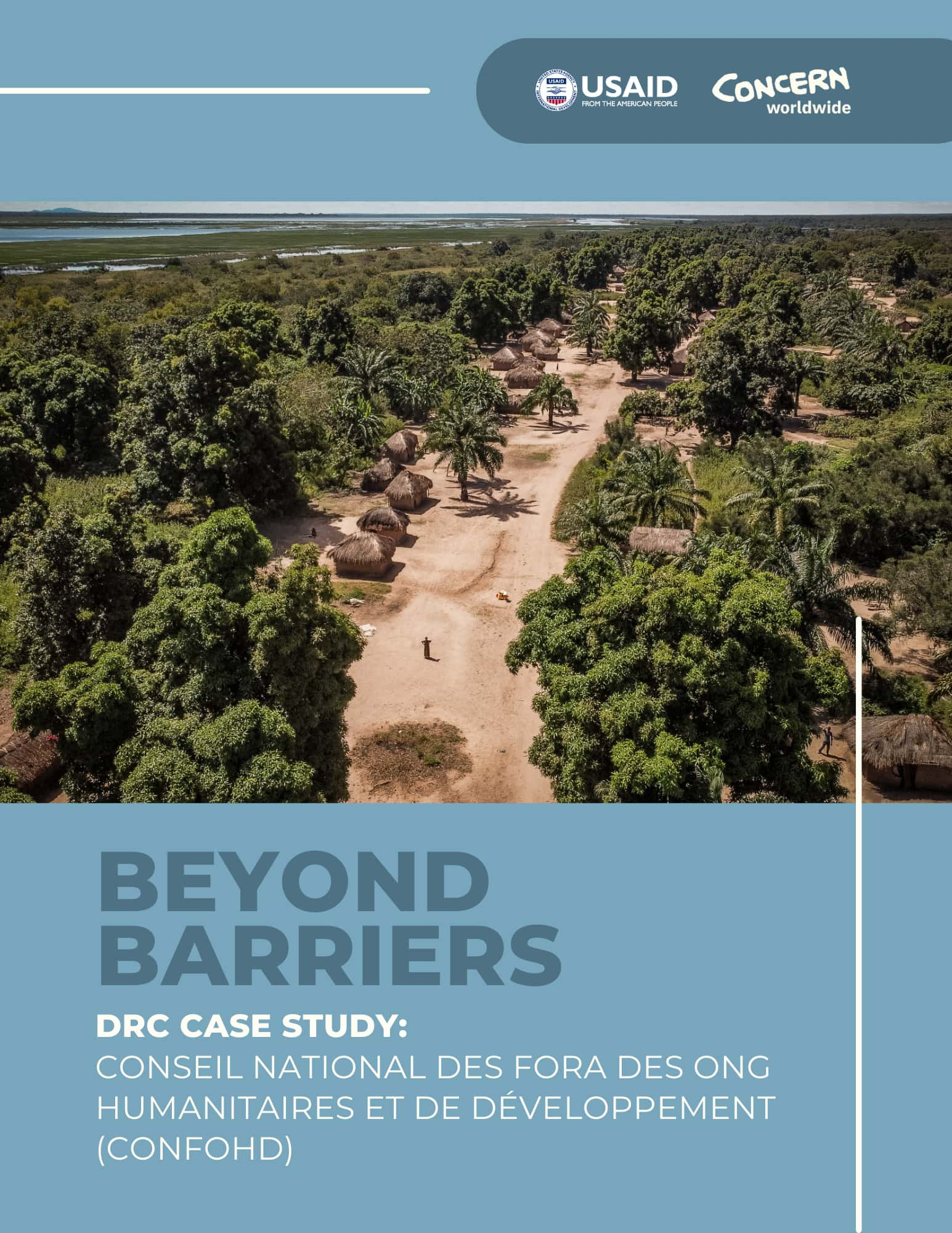 The cover of the CONAFOHD case study.