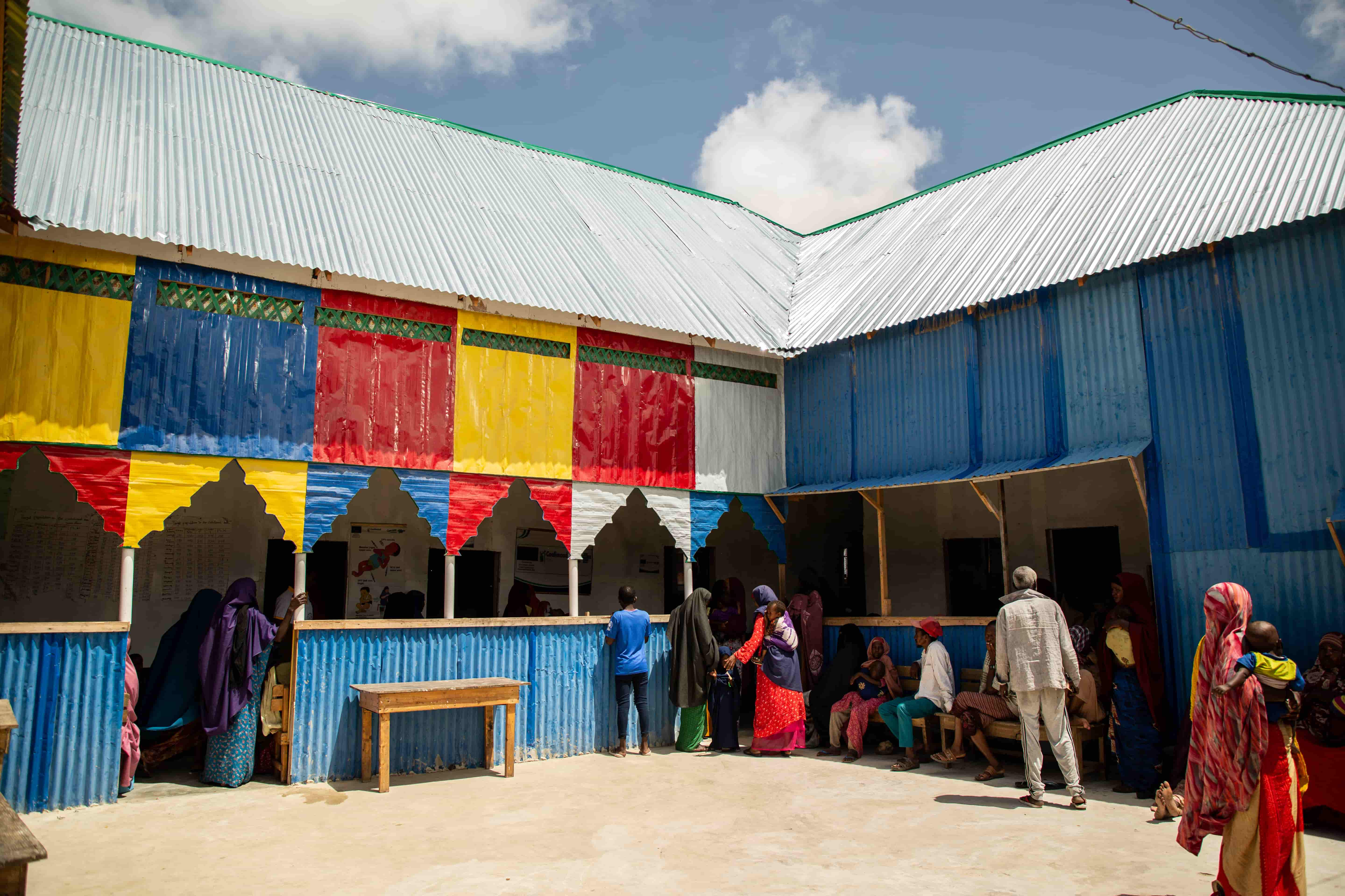 A Concern Worldwide health clinic.